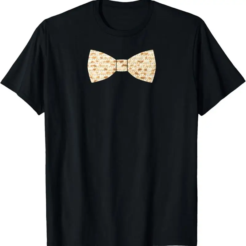 

Matzo Bow Tie Passover T Shirt Funny Judaic Jewish
