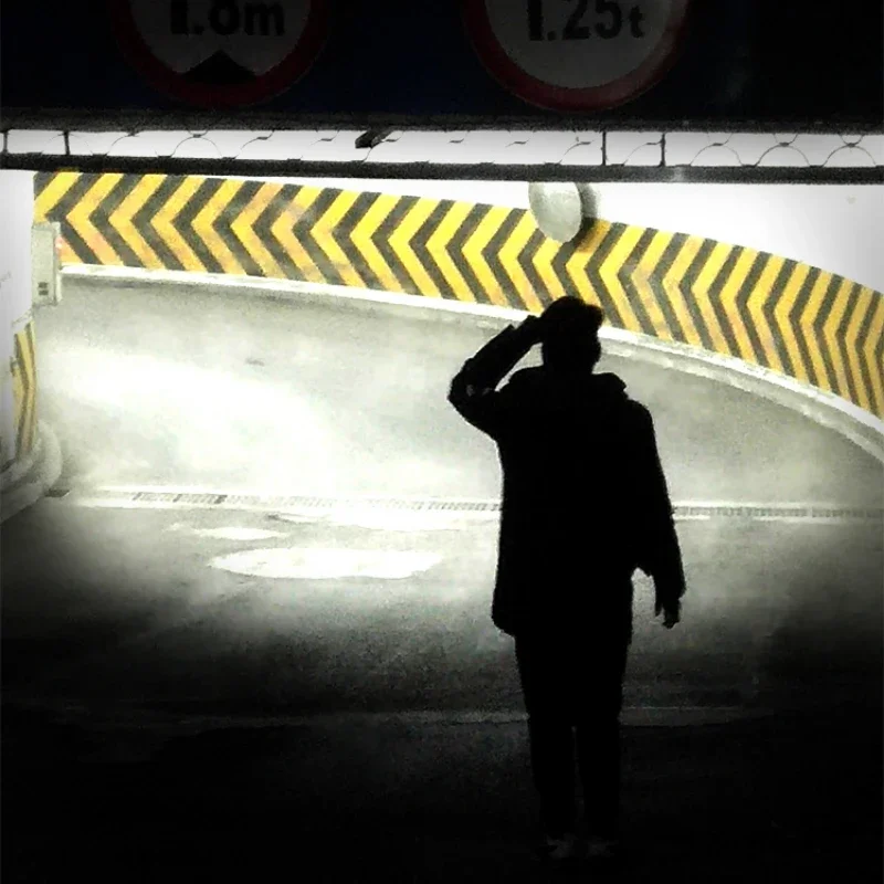 IR Motion Sensor High Lumen LED Headlamp Type-C USB Fast Charging Headlight Waterproof Head Lamp Induction Head Flashlight