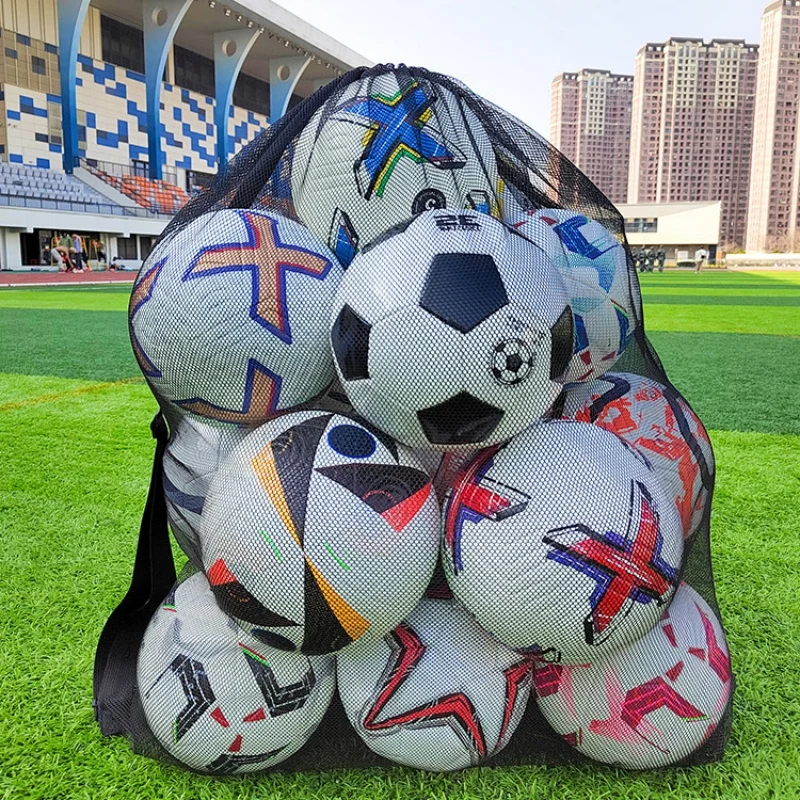 

Сумка-сетка 100*72 см, очень большая, портативная, на шнурке, для футбола, спортивная, на плечо, рюкзак, для хранения игрушек, одежды, для путешествий