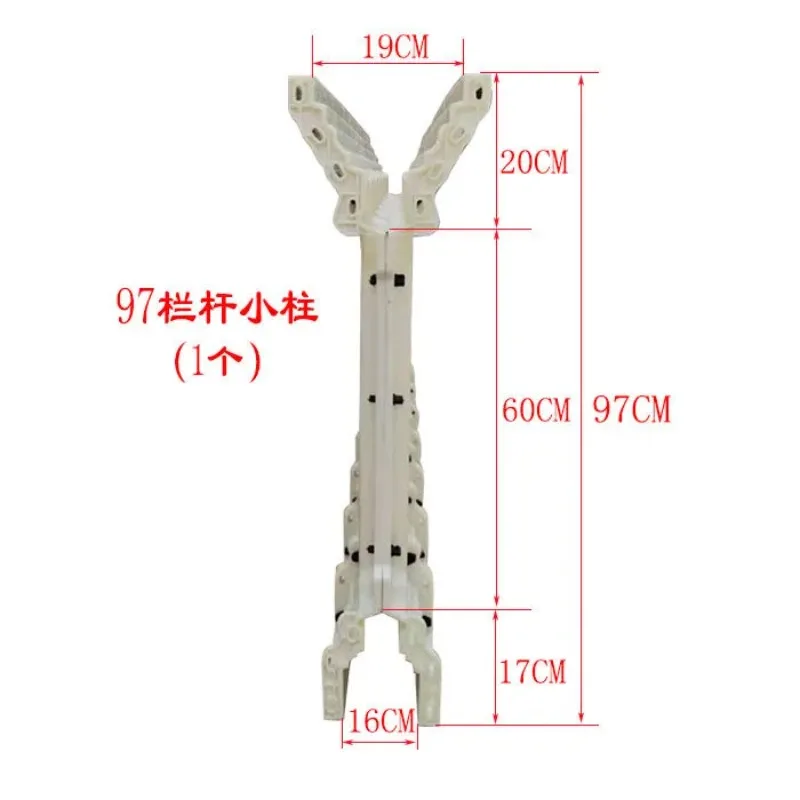 Roman column railing mold cast-in-place cement vase column balcony guardrail household villa fence homemade model European style