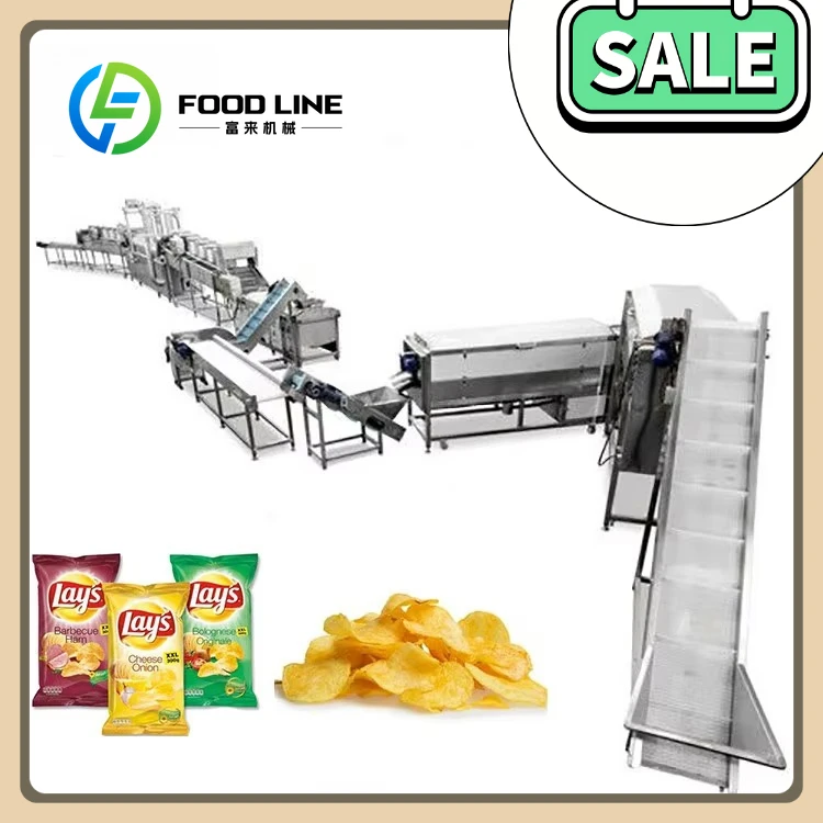 Compound Potato Chips Crispy Making Machine Potato Chip Making Machines Equipment