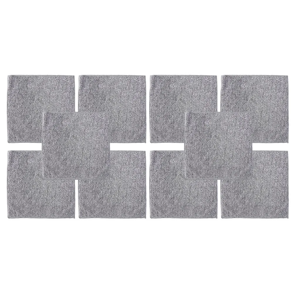 

10pcs Dishwashing Cloth Kitchen Scrubber Reusable Degreasing Washcloth For Dishes Pans Utensils Multi-Use