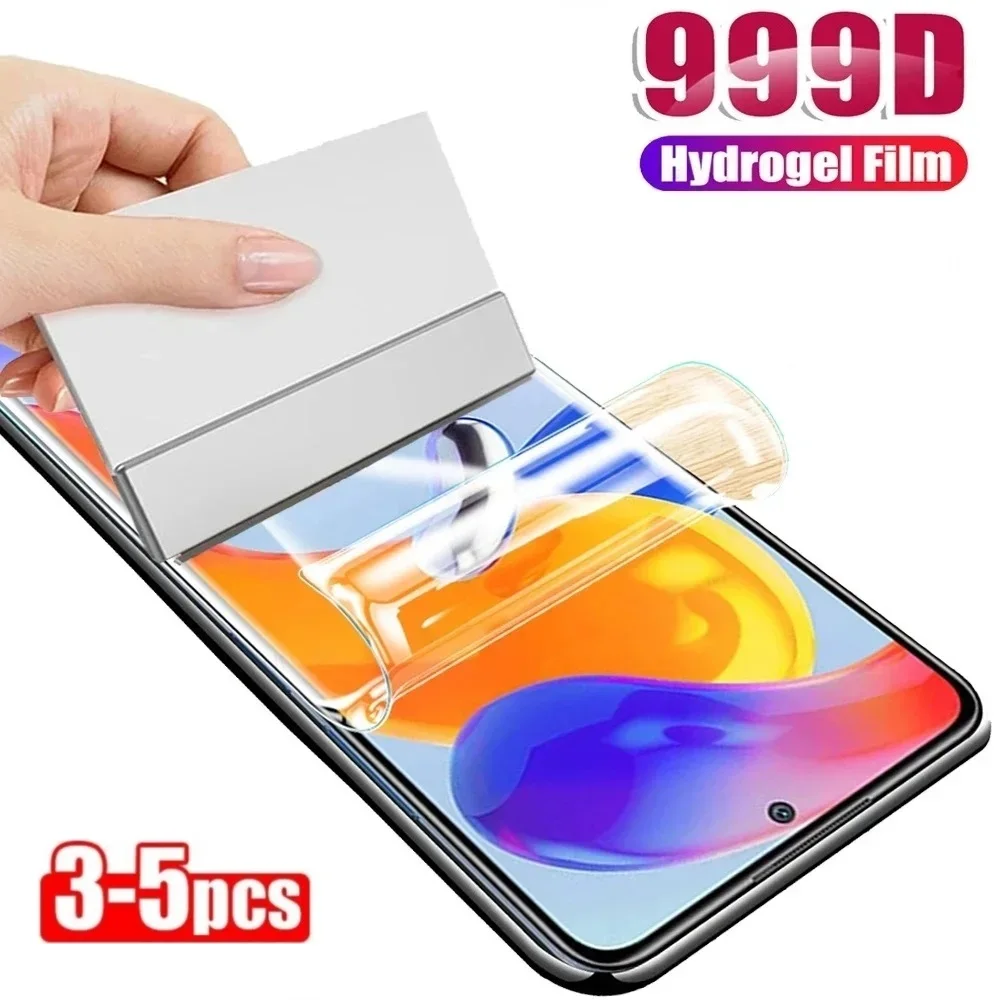 3-5Pcs Hydrogel Film For  Xiaomi 13t Pro 12t 11t 10t Pro Xiaomi 13tPro 12t Pro 13 12 11 T Screen Protector Soft Film