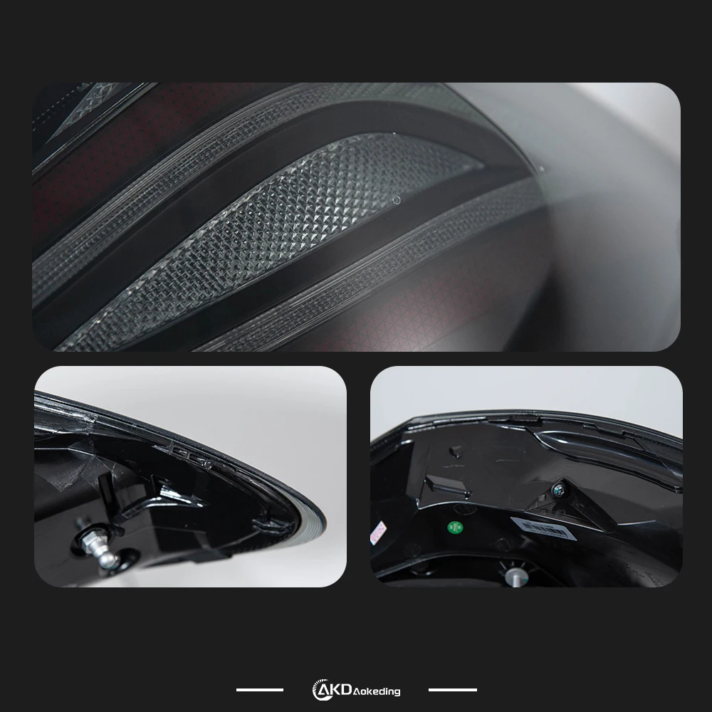 Auto Tail light Parts For W205 2014-2020 C Class latest Styling Steering signal Brake reversing light Car Accesorios Modified