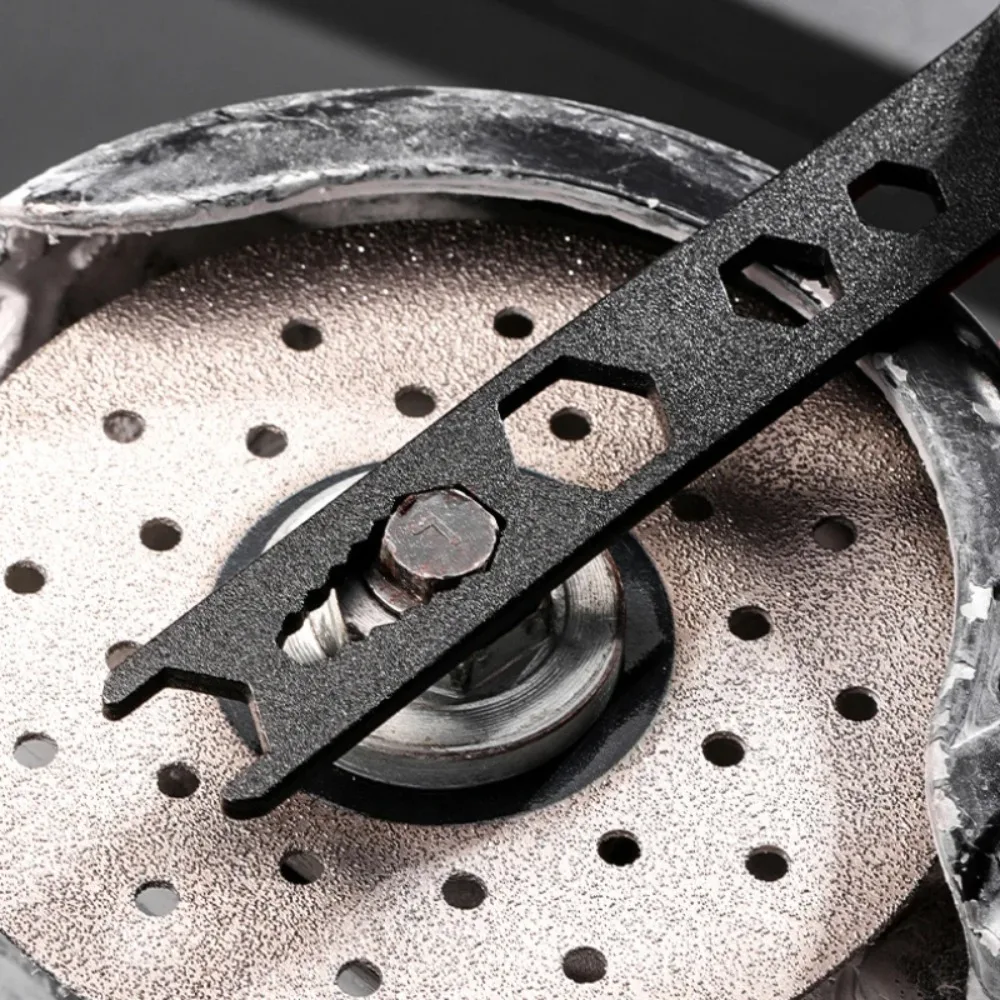 Dual-purpose Angle Grinder Four-claw Wrench Adjustment 6-in-1 Four Claw Dual-purpose Wrench Thickened Hand Tool