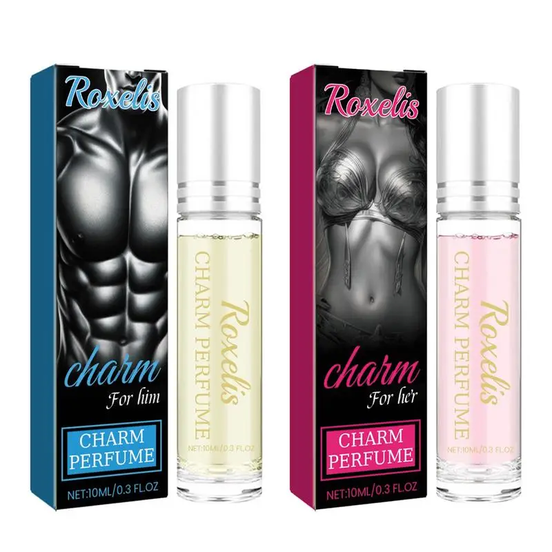 

Roxelis Charm Perfume Men Roll-On Cologne Attracting Perfumes Fragrance Pheromones 10ml High Concentration Perfume for Men Women