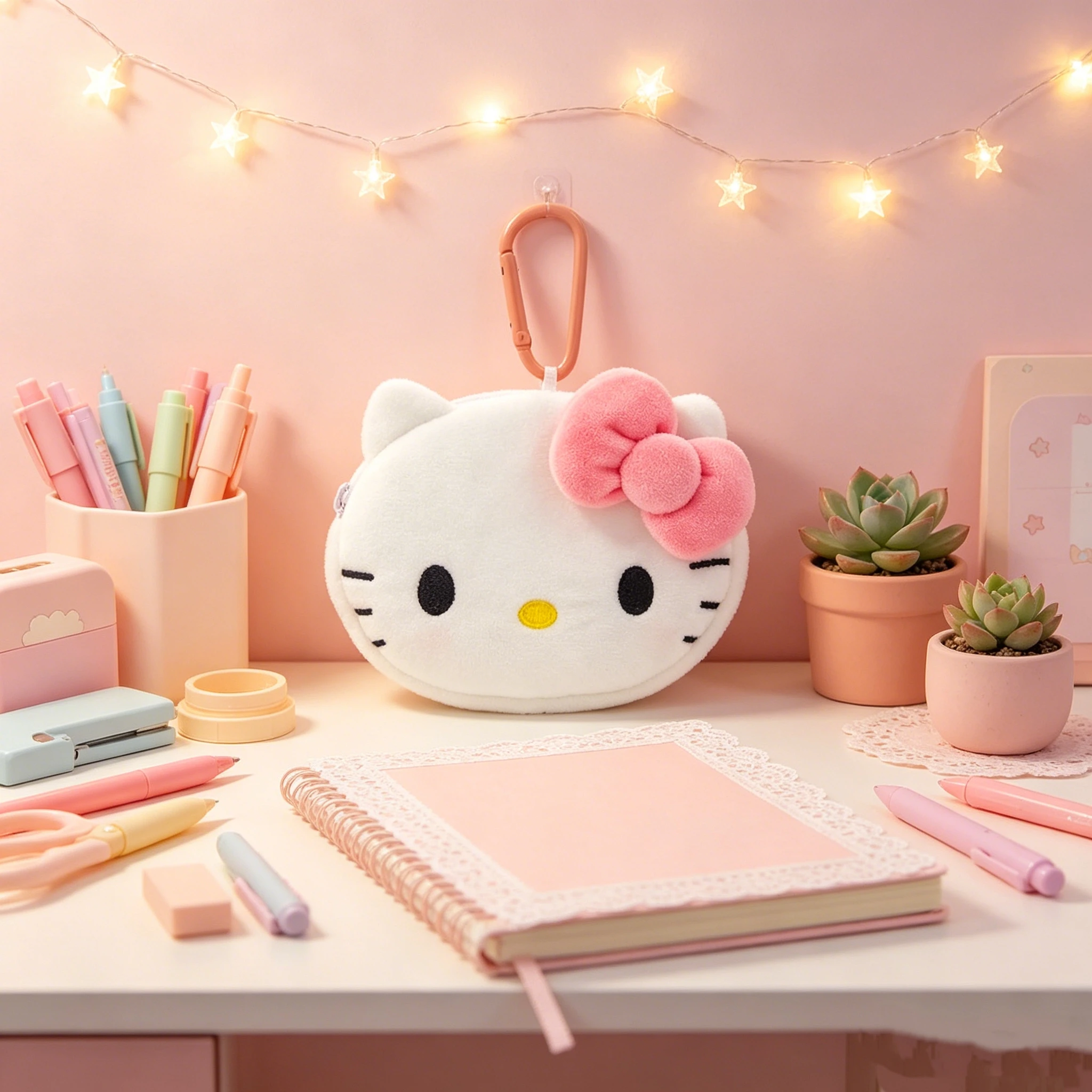 Genuine Licensed Plush Coin Purse, Soft Mini Zipper Wallet, Cute Keychain Pouch, Bag Charm, Ideal Kids & Fans Gift