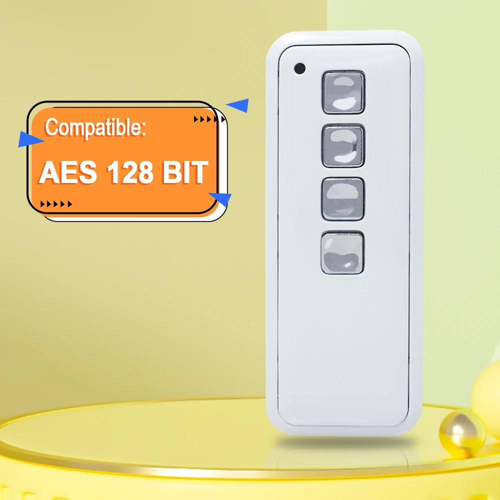 AES 128 BIT NOVOFERM NOVOTRON  Remote Control For Mini-Novotron 522 524 Design 523 Protect 433.92MHz Garage Door Gate Controller