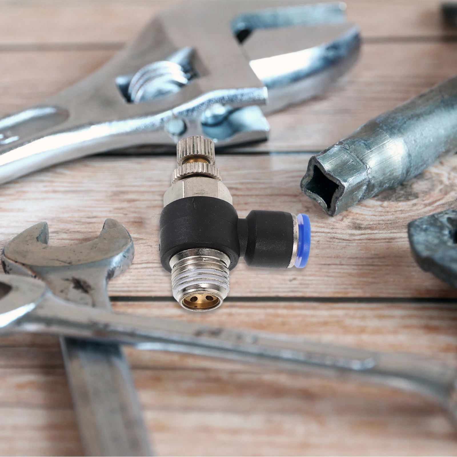 

12pcs Quick Connect Fittings PC4 M6 8 8 10 10 04 Hose Coupler Connector Tube Plastic