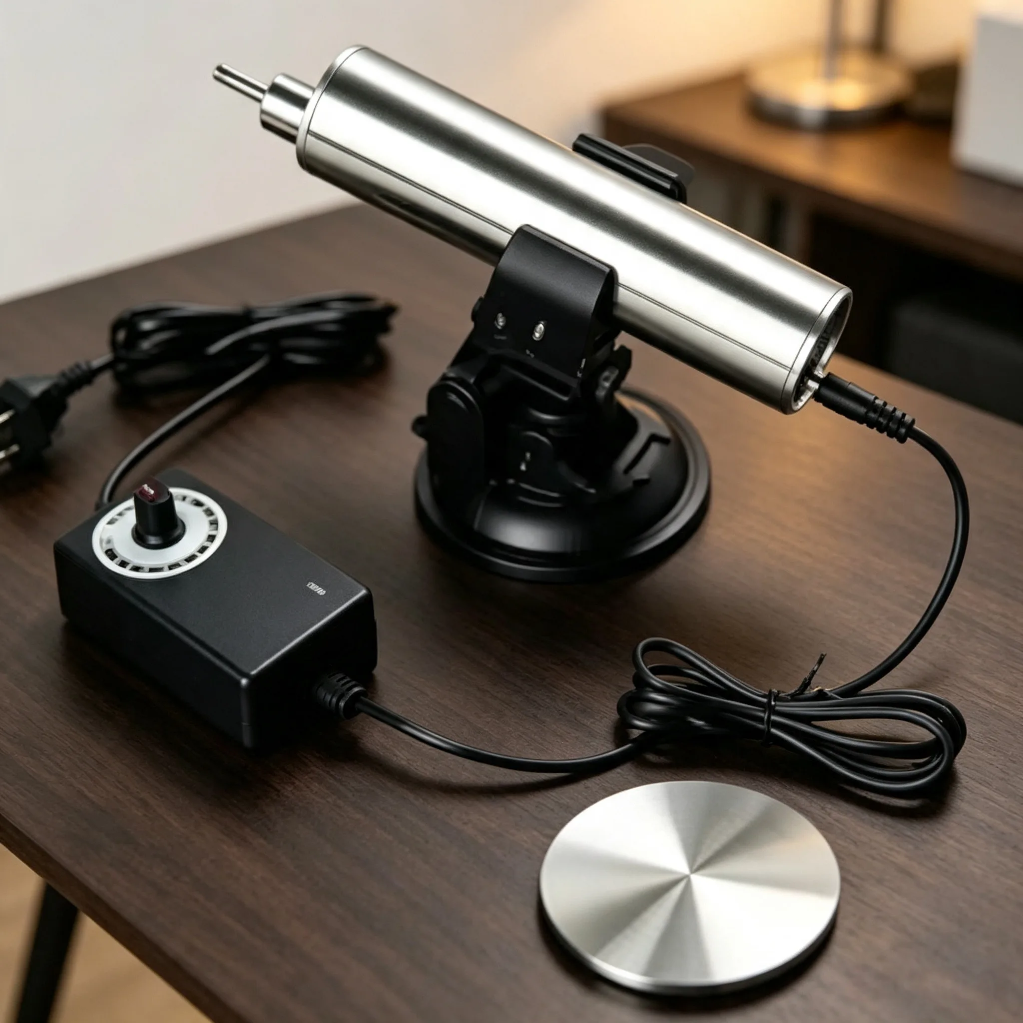 Mini DC lineaire actuator, 70 mm slag, 29-300 RPM, telescopische, heen en weer bewegende elektromotor, compleet met accessoires voor doe-het-zelfprojecten in huis.