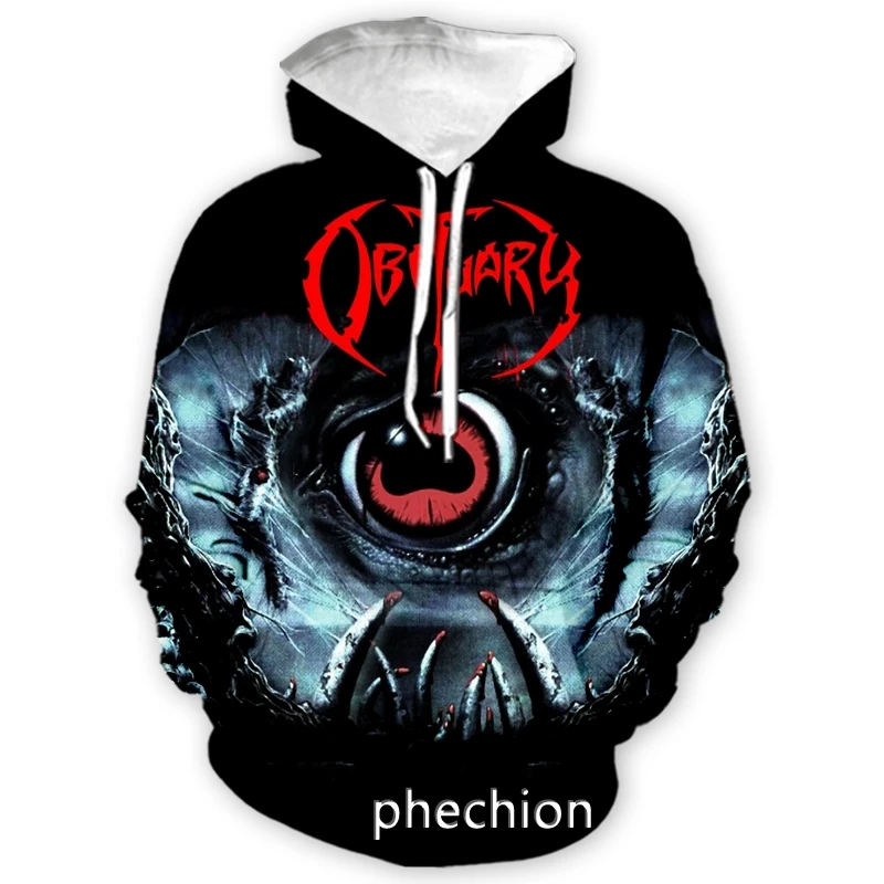 Phechion neue Männer/Frauen Nachruf Rock 3D-Druck Kleidung Langarm Mode Sweatshirt Hoodies Sport Freizeit hose z150