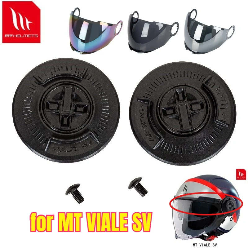 

For MT-V-26B Helmet Visor Lens Base Cover Accessory for MT VIALE SV Helmet Replacement Accessory Lens Cover Set