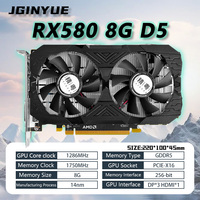 RX 580 8 GB Graphics Card AMD Radeon RX580 8GB 2048SP GDDR5 256Bit 6PIN Gaming GPU Video Cards For PC Desktop