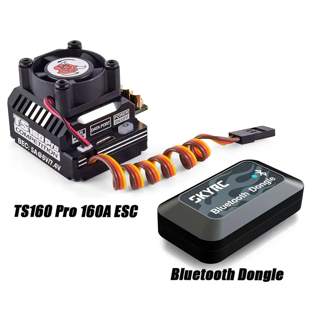 SKYRC TORO TS160 160A ESC 6V/7.4V ブラシレスモーター用