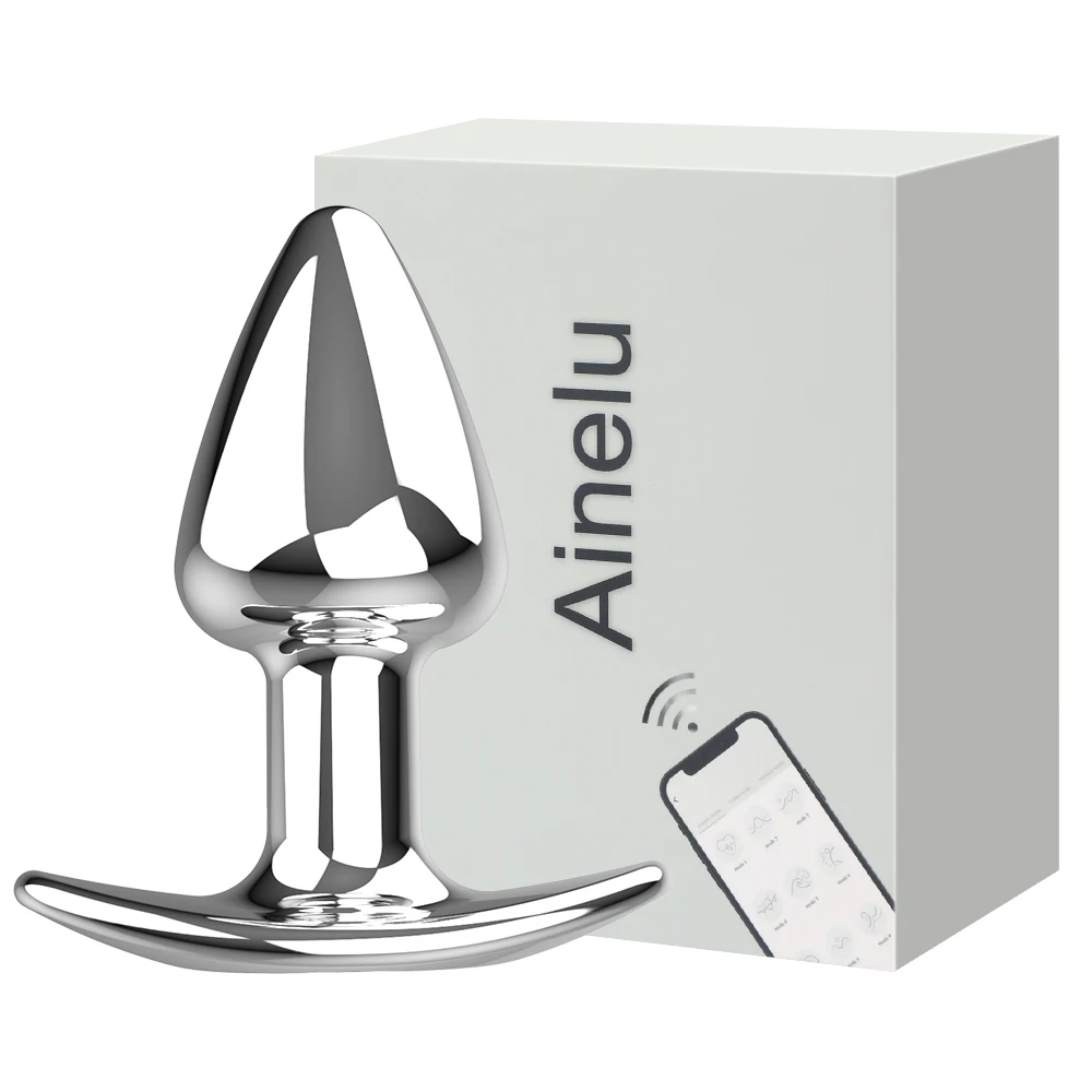 المعادن الشرج الهزاز بعقب المكونات هزاز APP عن بعد ذكر جهاز تدليك للبروستاتا الجنس لعب للرجال امرأة مثلي الجنس المثيرة لعب للبالغين 18 +