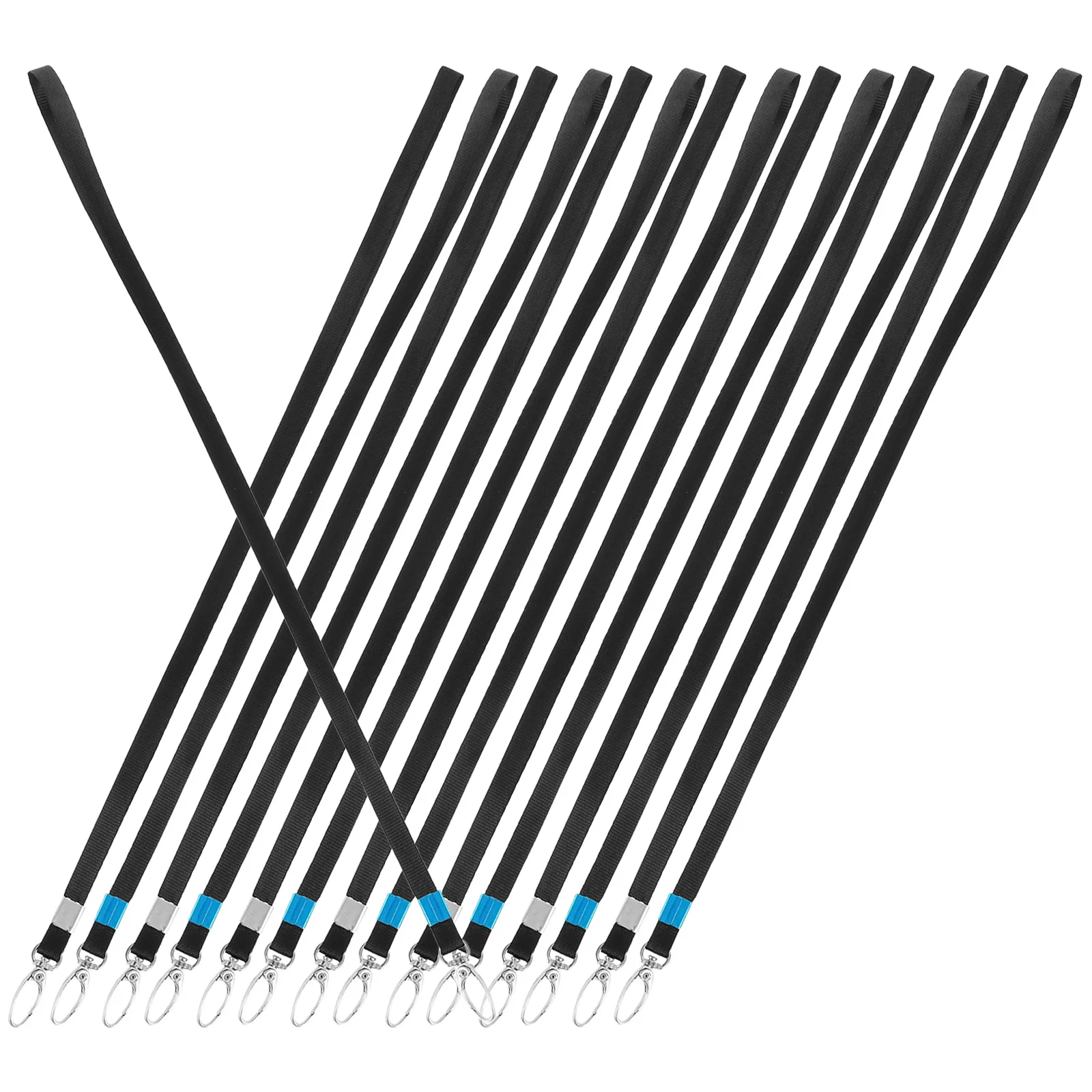 25 個 ID カードストラップ ネックストラップ 仕事用吊り下げロープ オフィス 学校 旅行 日常ストラップ ストラップ