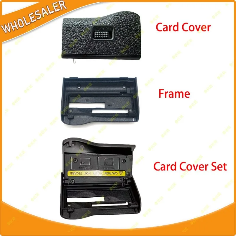 Capa de couro para Nikon Z9 Memory Card Slot Memory Card Cover, Peças digitais