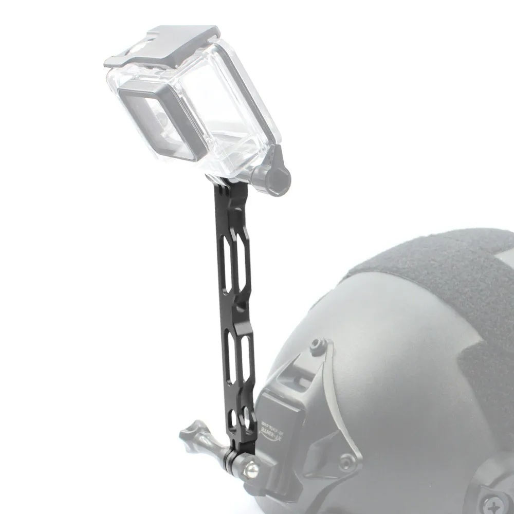 Aluminium-Verlängerungsarm, Metall-Stangenhalterung, Helmgriff für Gopro Hero 11, 10, 9, 6, 7, 8, Eken Yi 4K SJCAM Action 4 3 Kamera-Selfie-Stange – Detail 13