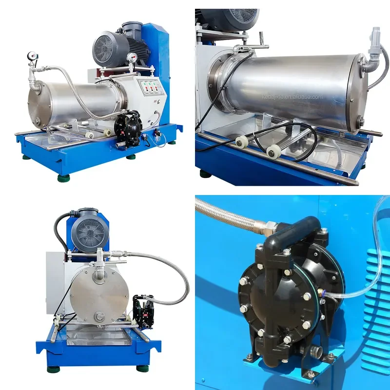 for Automatic horizontal bead mill for industrial paint making Powder coating sand mill