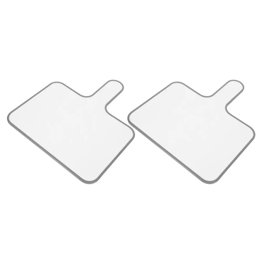 

2Pcs Handheld Answer Paddles Double Sided Dry Erase Whiteboard Scoreboard for Classroom Voting Games Auctions Students Teachers