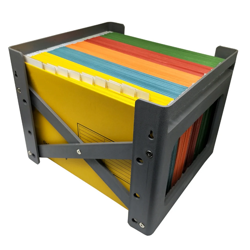 

200pcs Plastic Tags Hanging File Folder Bright Color For Home Office Wide Opening Documents Organizer Storage Supplies