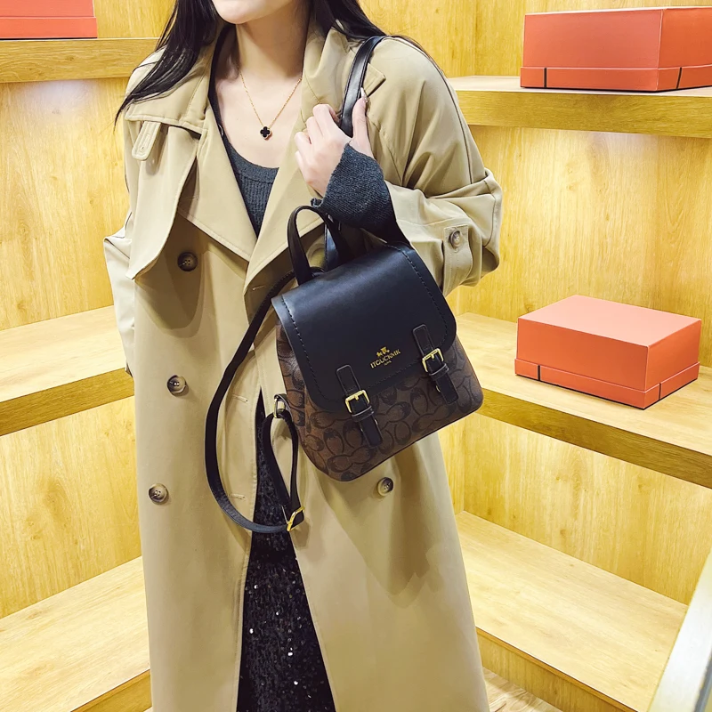 Повседневная простая винтажная сумка Элегантная кожаная классическая женская сумка-тоут большой вместимости и однотонного цвета