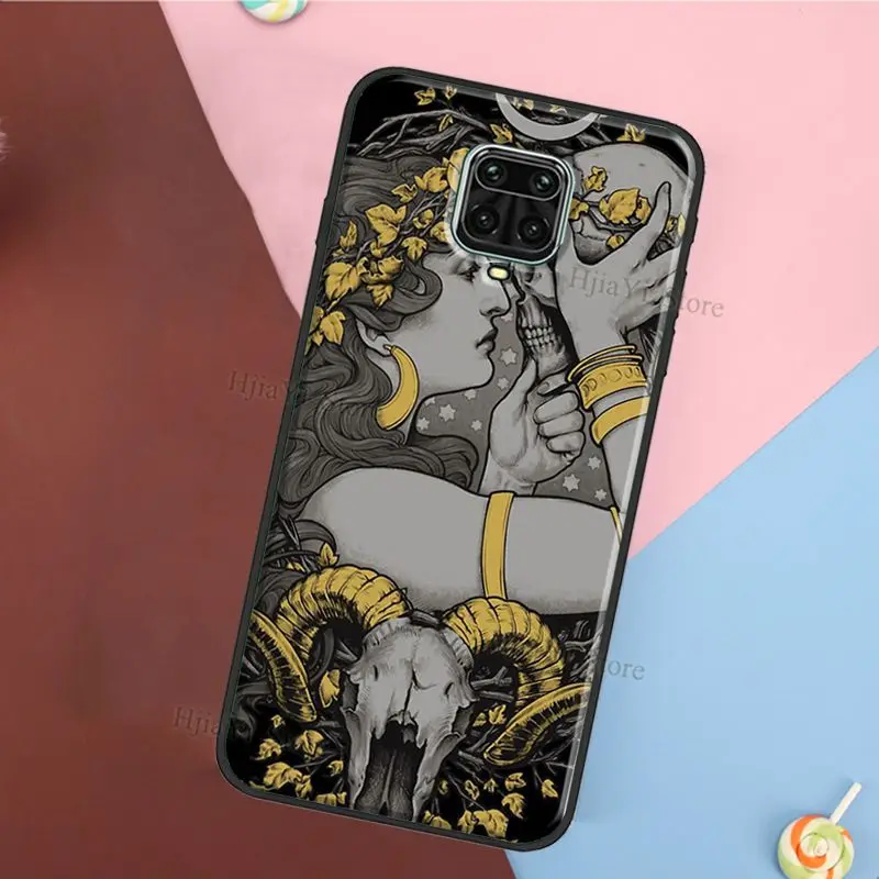 Witch Magic Case For Xiaomi Redmi Note 11 Pro Note 10 Pro 10S 9S 7 8 9 Pro Cover For Redmi 10 9A 9C 9T