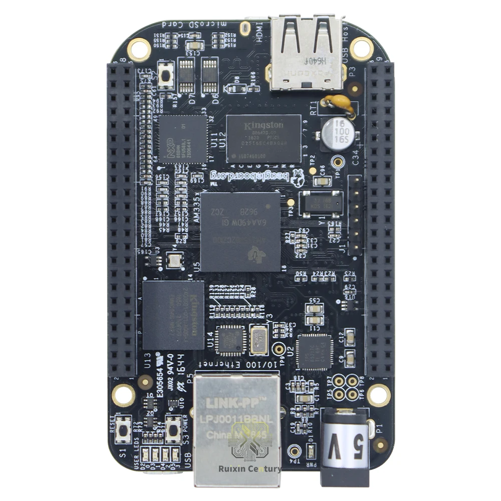 FOR BeagleBone Black AM3358 ARM Cortex-A8 MCU Board 4GB eMMC 1GHz 512MB DDR3L 3D Graphics HDMI USB 2.0 Genuine