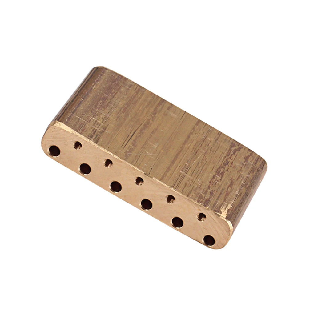 Tremolo Block Strat Tremolos Brass Block Base Plate Piano Bridge Part