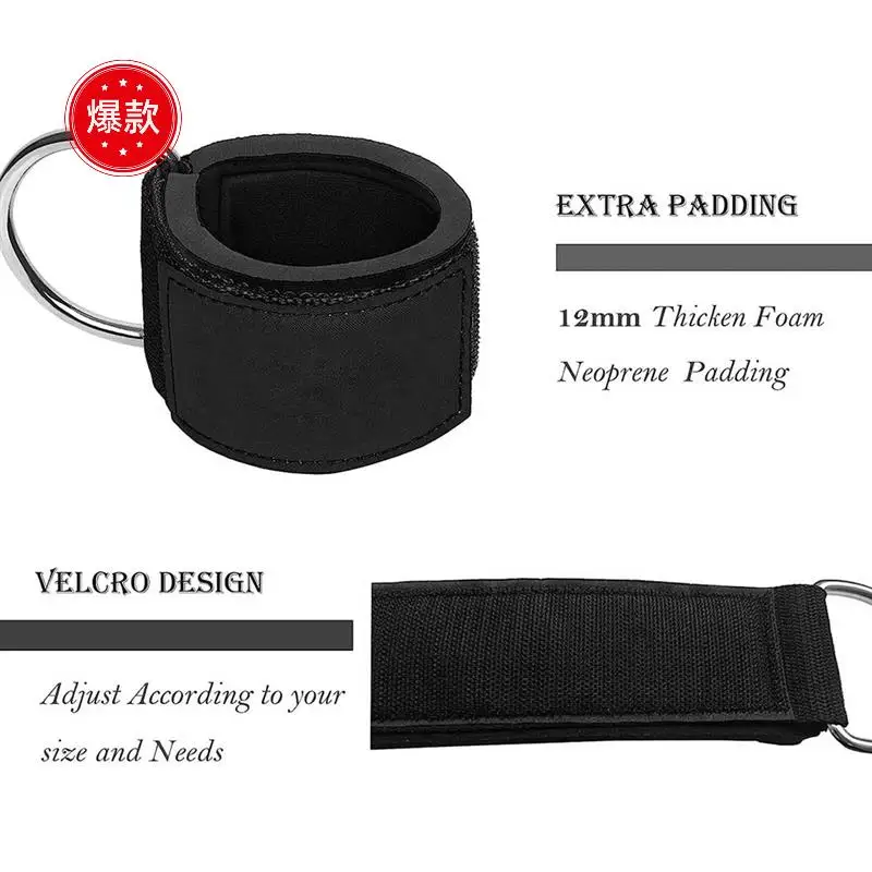 

Ankle Workout Straps For Tonal Gym Machine Hot Pink Adjustable Ankle Strap Attachments For Tonal