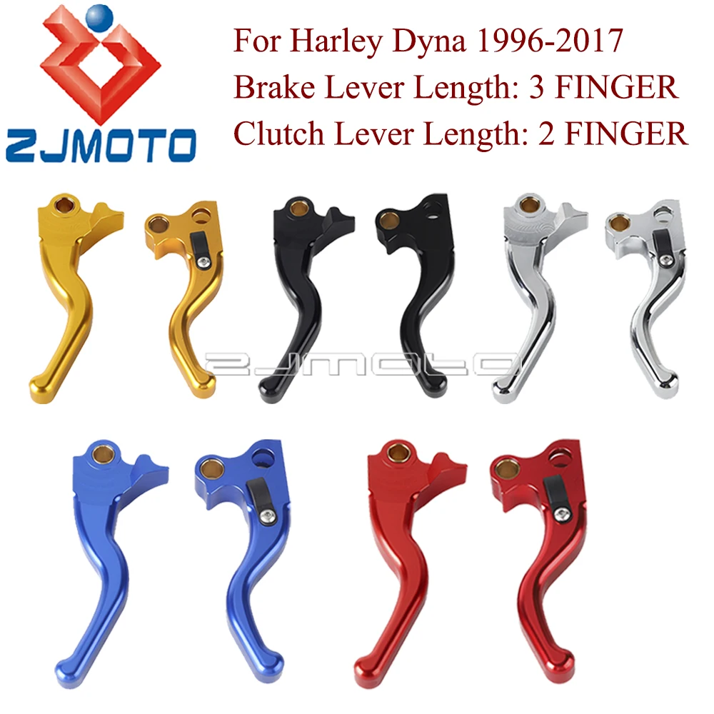 Motorcycle Club Style Handlebar Brake Clutch Lever For Harley Dyna Super Glide Fat Bob CVO/SE Convertible FXDB FXDL FLD 1996-17