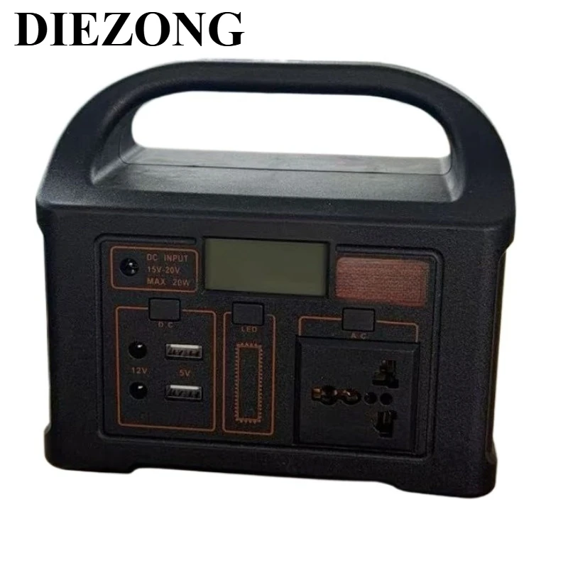 New Large-capacity 220V 150W 76.8Wh Mini Portable Lithium Iron Phosphate Battery for Camping Emergency Charging
