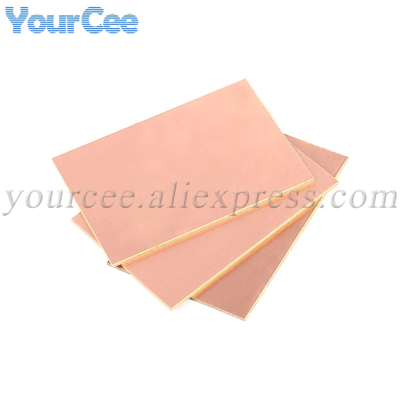 12*18cm Single Side Plate CCL 12x18cm PCB Copper Clad Laminate Bakelite Material Universal Board Practice DIY Kit