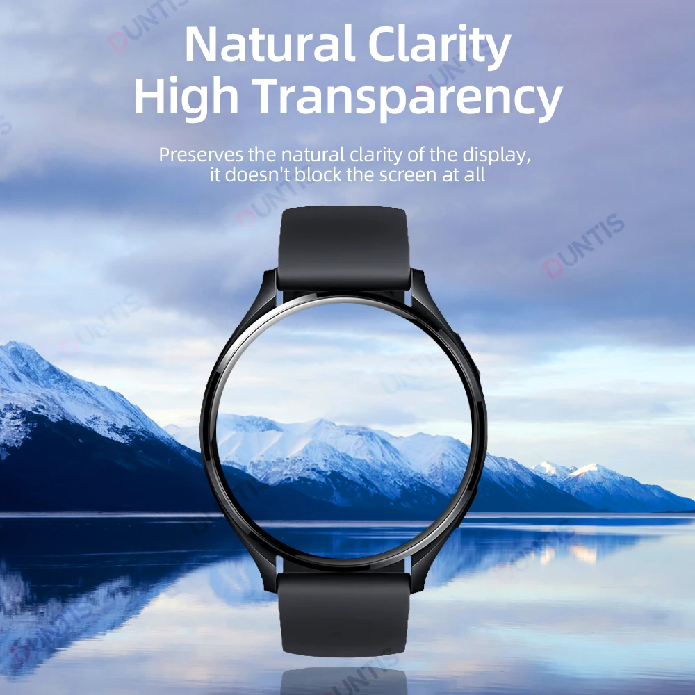 Screen Protector for Xiaomi Mi Watch 2 3D Curved Screen Protector for Xiaomi Watch 2 Ultra-HD Full Coverage Protective Film