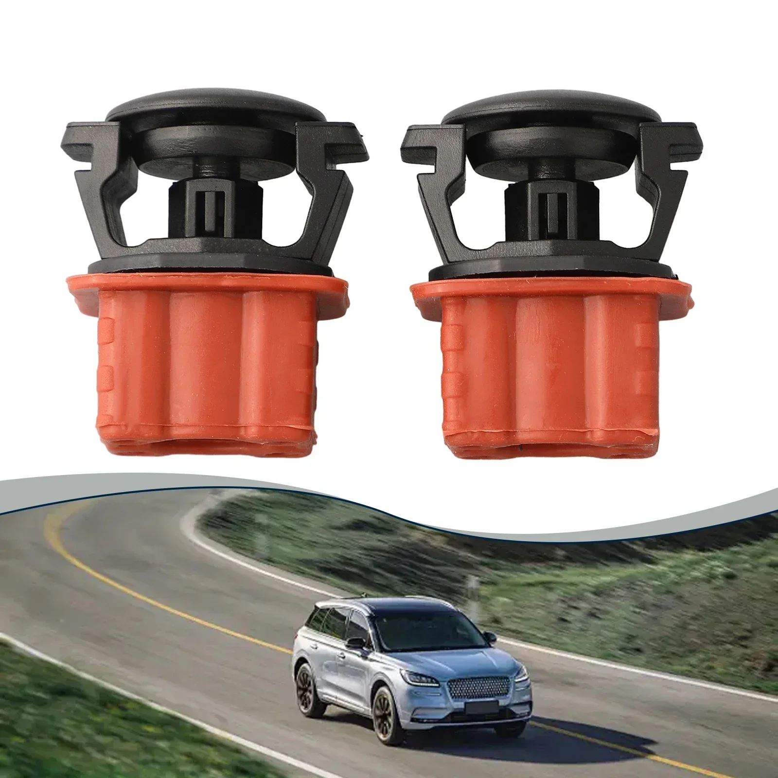 2set Car Holder Clip Upper Radiator Mount Fit For Benz C204 W211 C253 X204 X218 W213 C238 A0009912195 2115040059 Upper Mount Pin