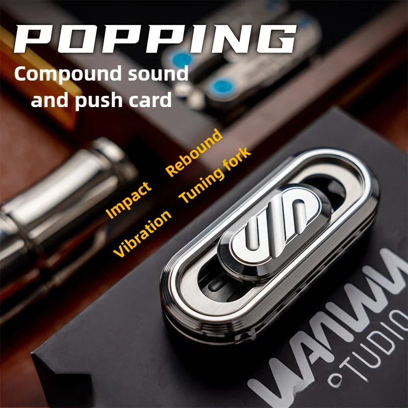 金属製の機械式フォーク,バウンド,プッシュカード,減圧玩具,ギフト