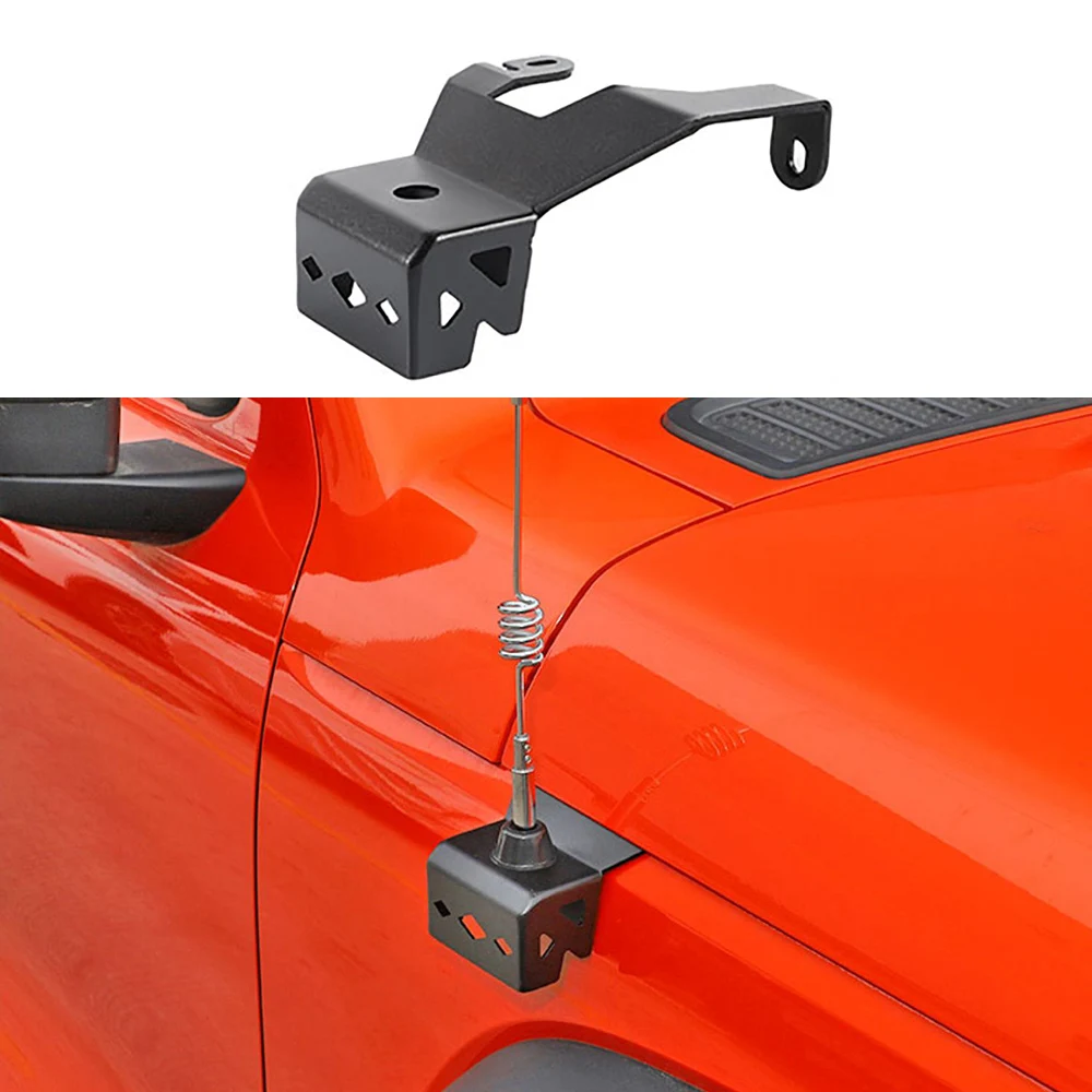 Car Engine Hood Flagpole Antenna Bracket For Tank 300 2022-2024 Engine Hood Spotlight Installation Bracket Off-road Accessories