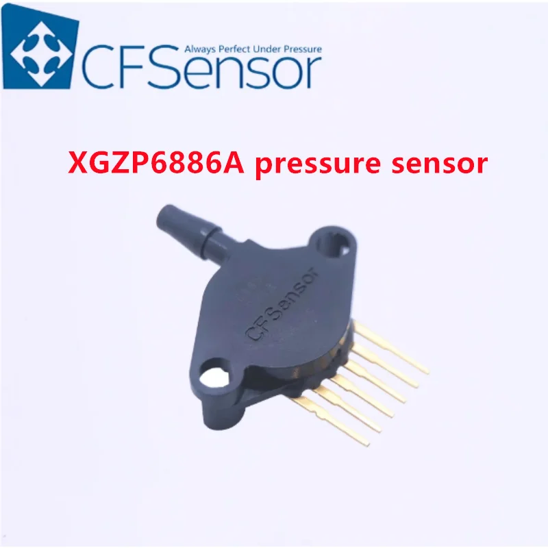 XGZP6886A pressure sensor analog voltage 0.2~4.7V absolute pressure SIP package, domestically produced high-precision 5V
