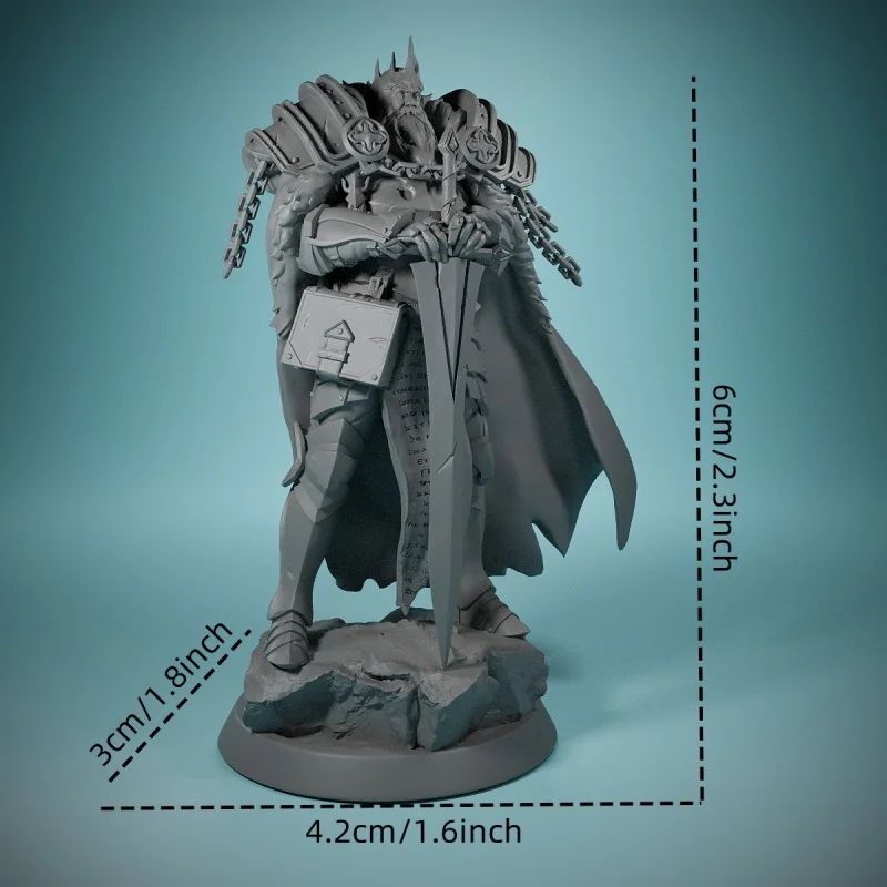 Miniatury Templariuszy Króla, odpowiednie dla DND, Pathfinder i innych gier planszowych, pierwszy wybór kolekcjonerski, daje Twojemu przyjaciółowi