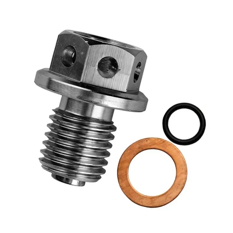 31BC M14x1.5 Heat Resistant Aluminum Oil Sump Drain Plug Nut Modification Accessory
