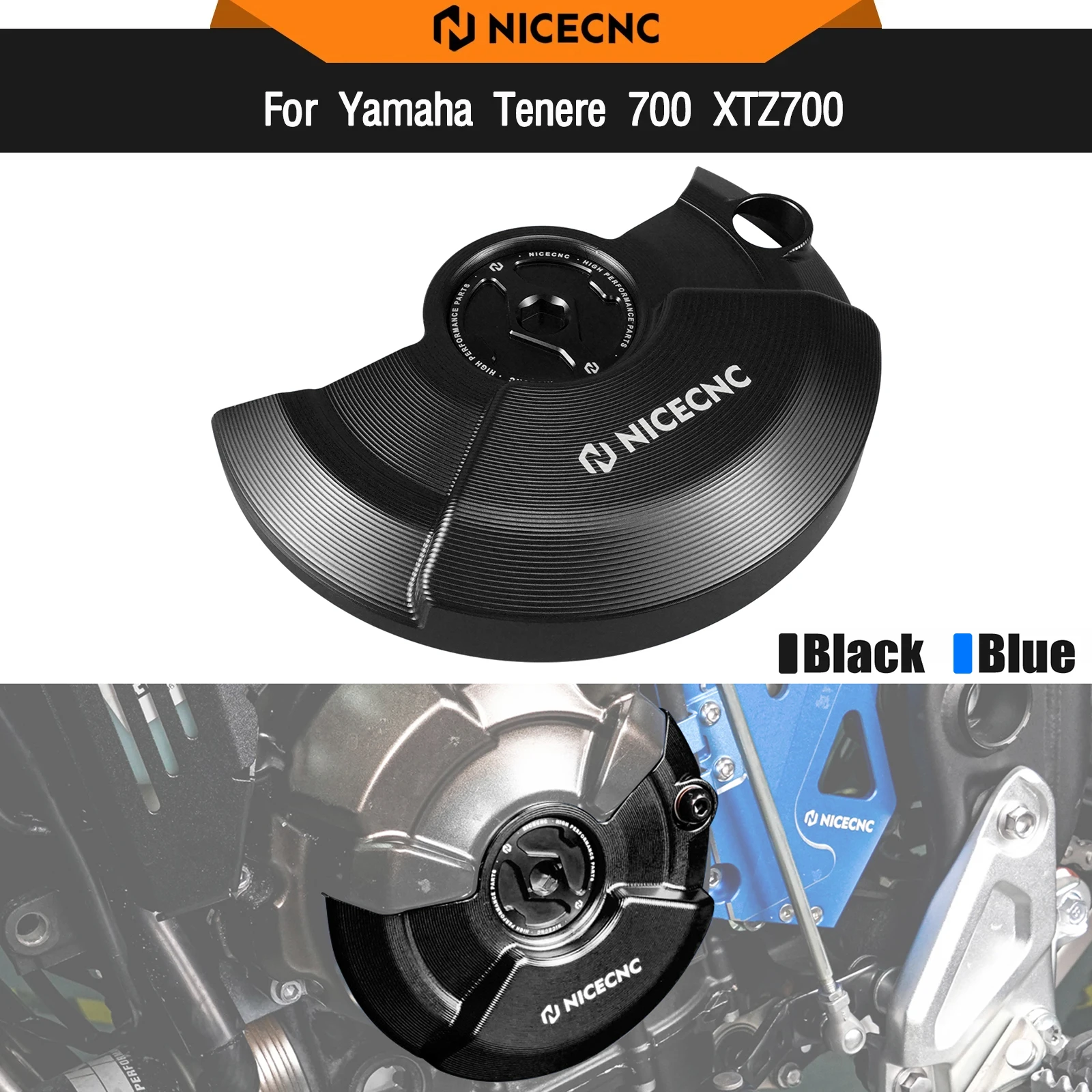 

For Yamaha 2019-2024 Tenere 700 XTZ 700 Crankcase Cover Guard Protector T700 Rally Edition 2020-2024 World Raid 2022-2023 MT-07