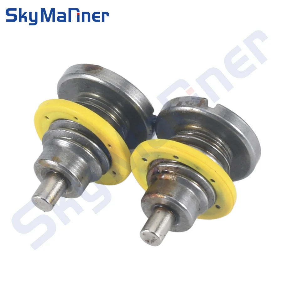 

22-8M0058389 Комплект из 2 шт. для подвесных моторов Mercury Mariner, OEM-аналог, замена сливной пробки, комплект винтов, прокладка для редуктора