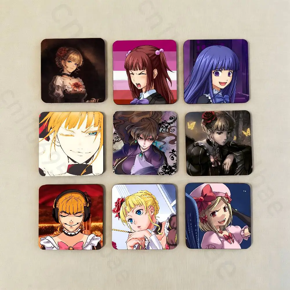 umineko no naku koro ni Fridge Magnet Personalized Magnetic Durable Plastic Square Picture Surface Fridge Magnets