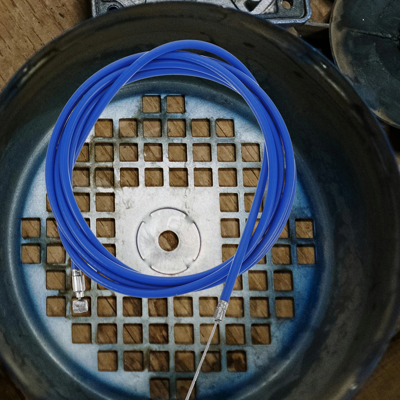 

Upgraded Electric Cable Blue Professional Front Rear Brake Line Enhanced Sensitivity Stopping Performance