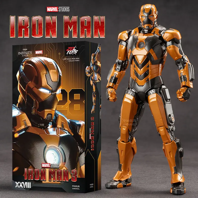 

Игрушка ZD Toys Marvel The Avengers Iron Man Mark XXVIII (Марк 28) Джек, фигурка из фильма, для взрослых