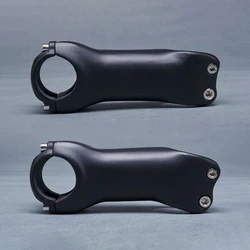 Bicycle Stem Carbon Stem MTB Bike Road Bike Stem 6/17 Degrees 31.8mm Handlebar Stem 1-1/8