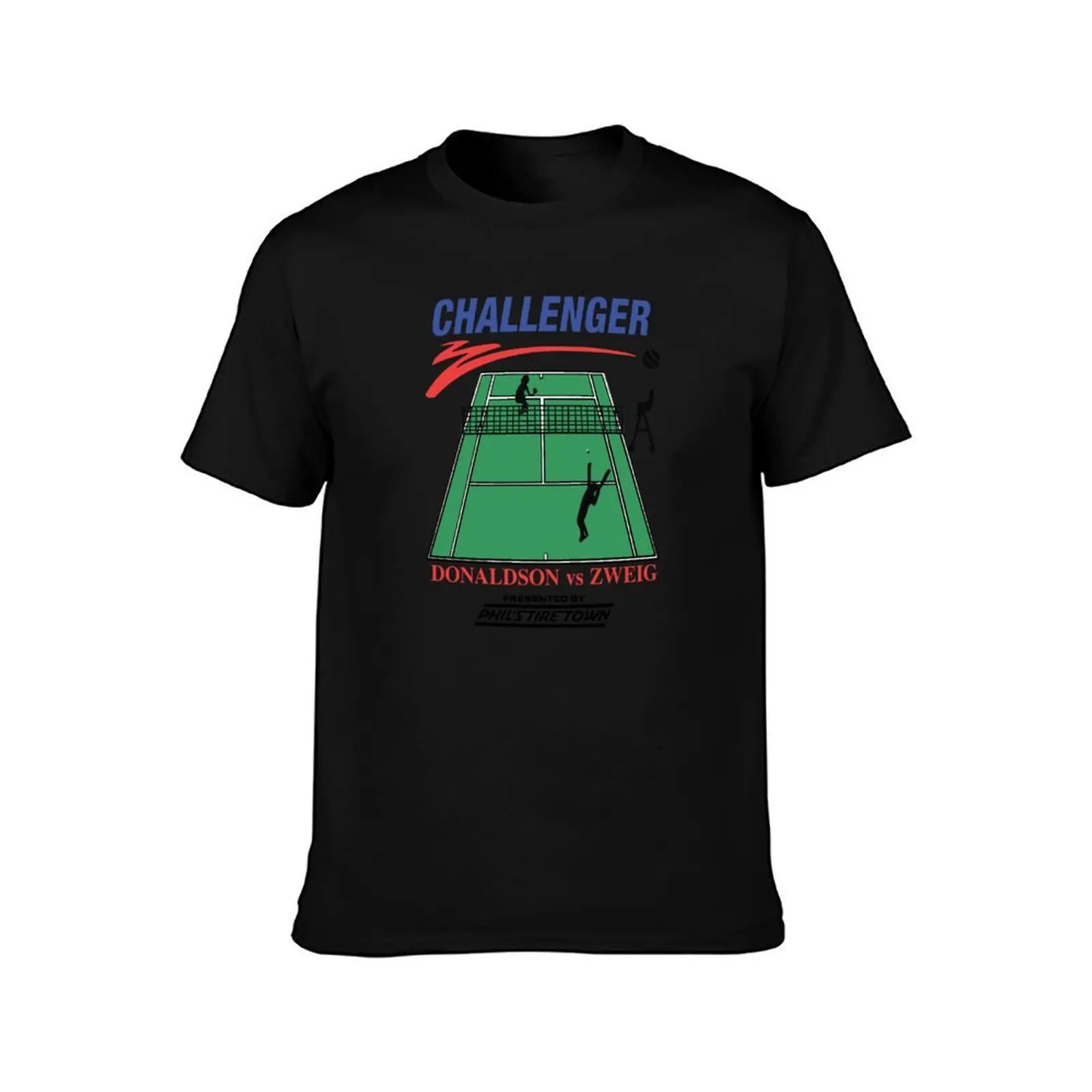 New Rochelle NY Challenger Donaldson Vs Zweig Challengers Movie T-Shirt man t shirt cotton high quality T-Shirt