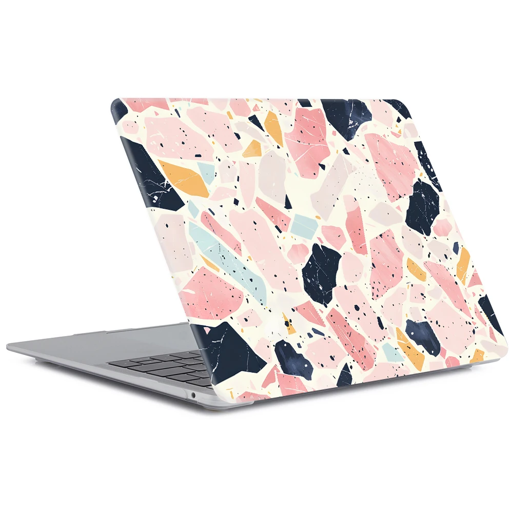 Laptop-Hülle für MacBook Air 15 2025, A3241 PC-Hartschale für MacBook Air 13 13,6 A3240 2025 2024 Pro 14 M1 16 M4 Druckhülle