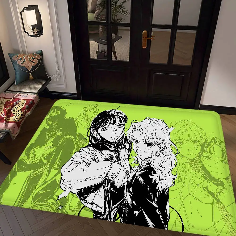 Anime The Guy She Was Interested Wasnt a Guy All Floor Mat Anti-slip Absorb Water Long Strip Cushion Bedroon Mat Alfombra