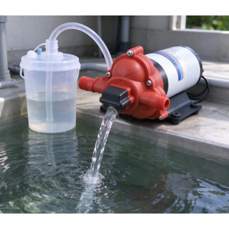 115V AC high pressure self-priming diaphragm RV yacht life water supply booster pump 10.6 liters flow rate 230V